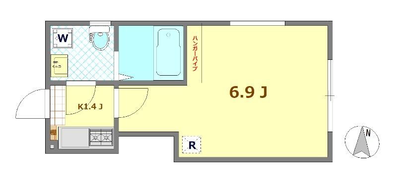 ミレハイムB 201の間取り