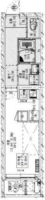 GENOVIA大森町Ⅱ 501の間取り