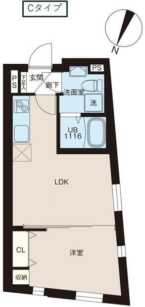 レピュア北池袋駅前レジデンス 403の間取り
