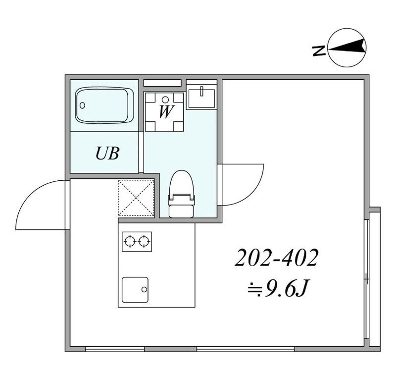trias236 402の間取り