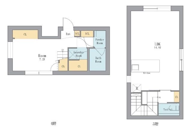 LEGALAND西五反田 403の間取り