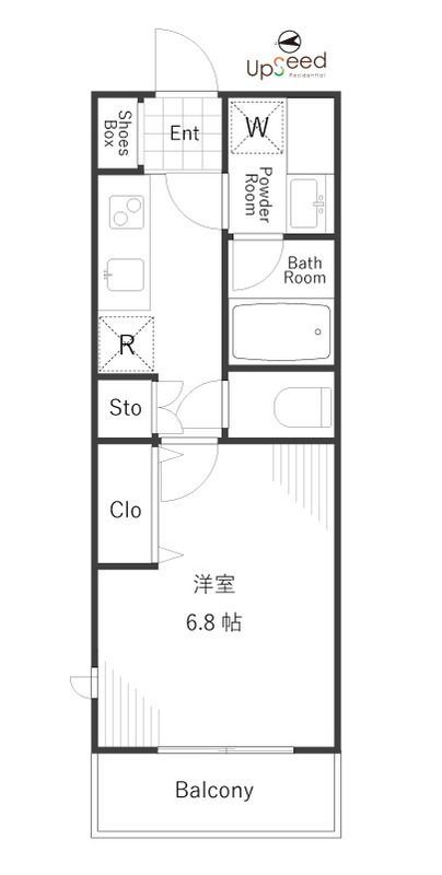 ベラスウィータ高田馬場 214の間取り