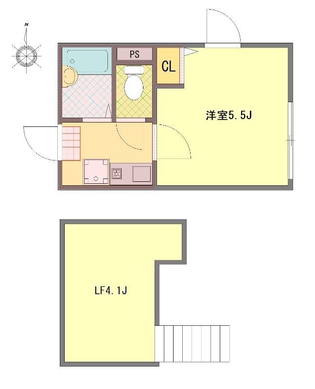 ブライトコート綾瀬Ⅱ 301の間取り