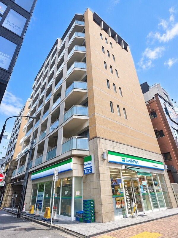 フレンシア麻布十番ノースの外観