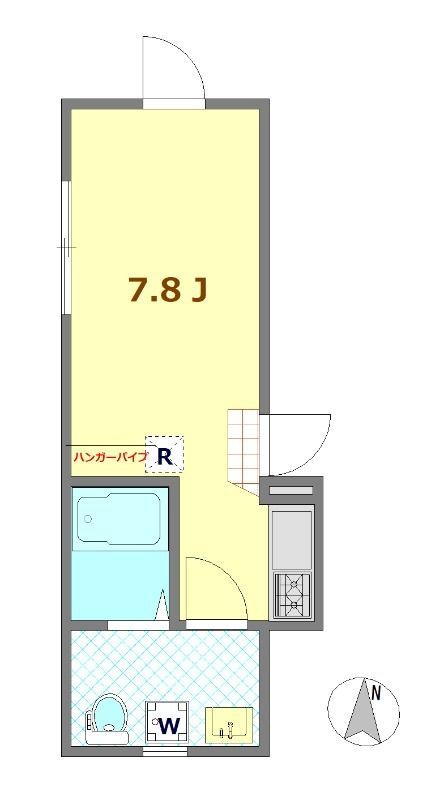 ミレハイムB 304の間取り
