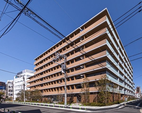 コムレジ赤羽 学生棟の外観