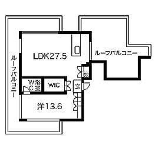 ビアティチュード 401の間取り