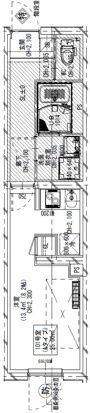 GENOVIA大森町Ⅱ 101の間取り