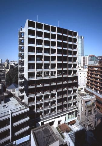カスタリア麻布十番七面坂の外観