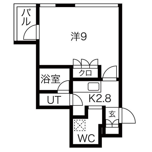 ビアティチュード 306の間取り