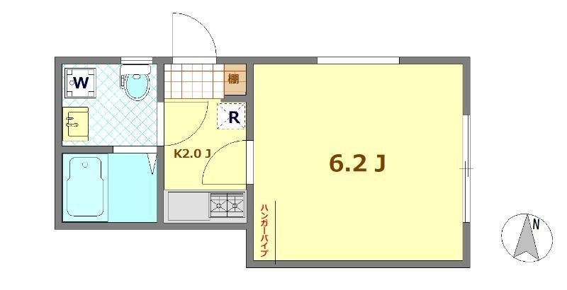 ミレハイムB 101の間取り
