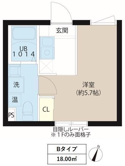 レピュア東十条駅前レジデンス 302の間取り