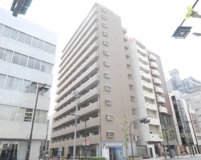 パレステュディオ日本橋浜町駅前の外観
