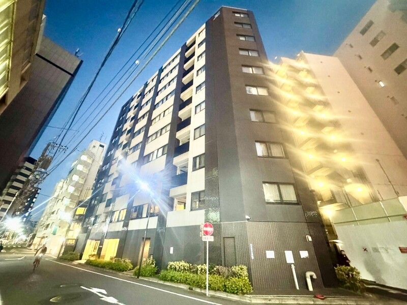 ベルドゥムール東京八丁堀の外観