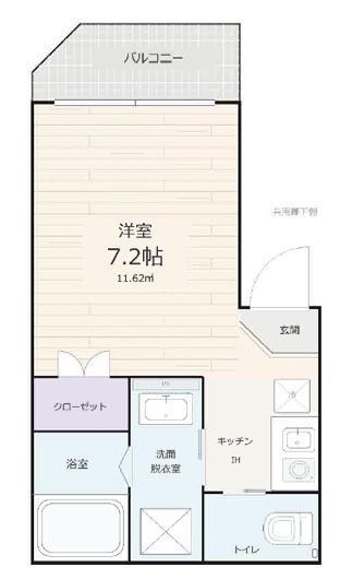 ソレイユ西大井 301の間取り