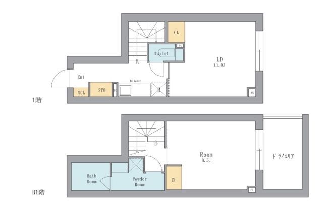 LEGALAND駒沢大学ANNEX 104の間取り