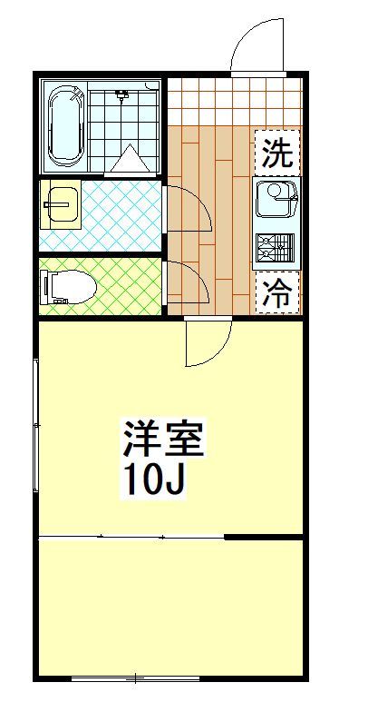 フェリチタ亀戸 403の間取り