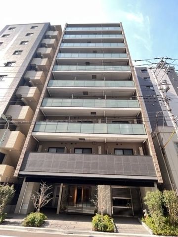 クロスレジデンス日本橋浜町の外観