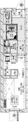 GENOVIA大森町Ⅱ 102の間取り