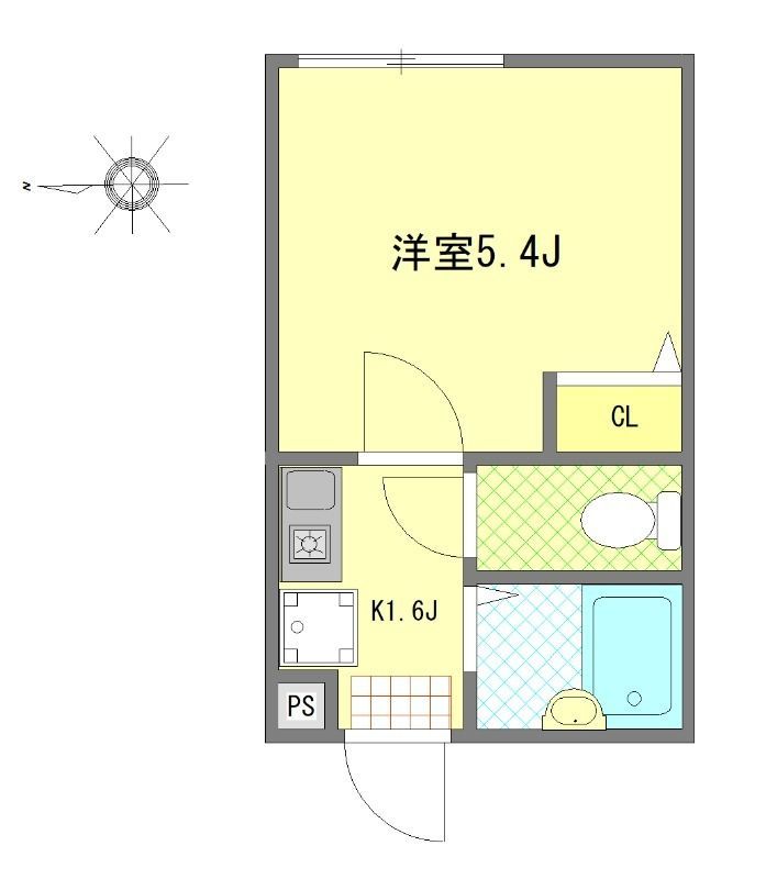 Well-being江北 103の間取り