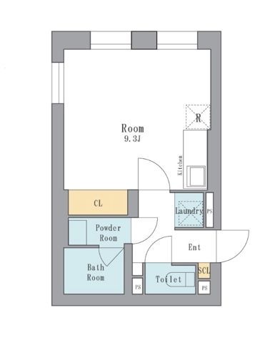 LEGALAND西五反田 201の間取り